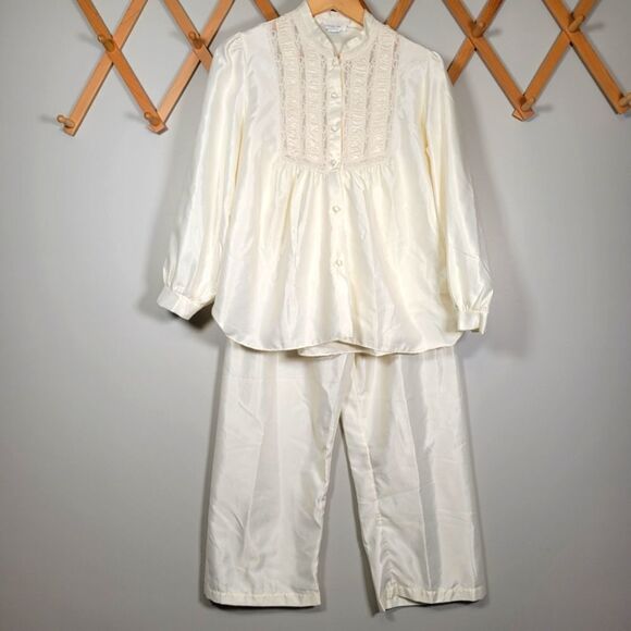 Vintage Vanity Fair sateen pajama set- medium - Picture 1 of 13
